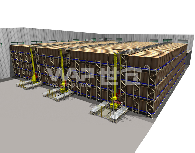 Shuttle Crane Storage System