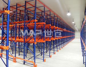 Why should drive in racking be controlled within 10pallets deep at most?