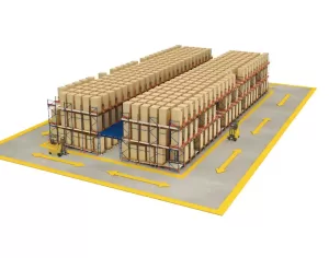 Radio Shuttle Tray Selection System