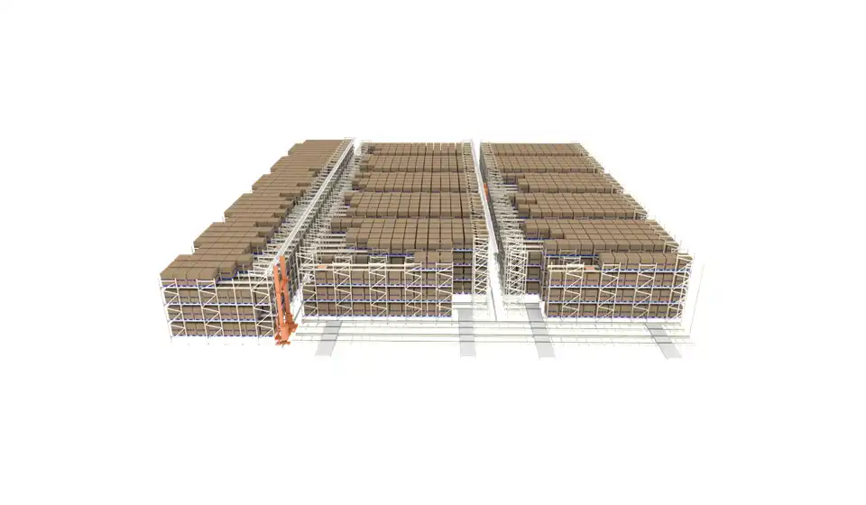 Shuttle Crane Storage Solution